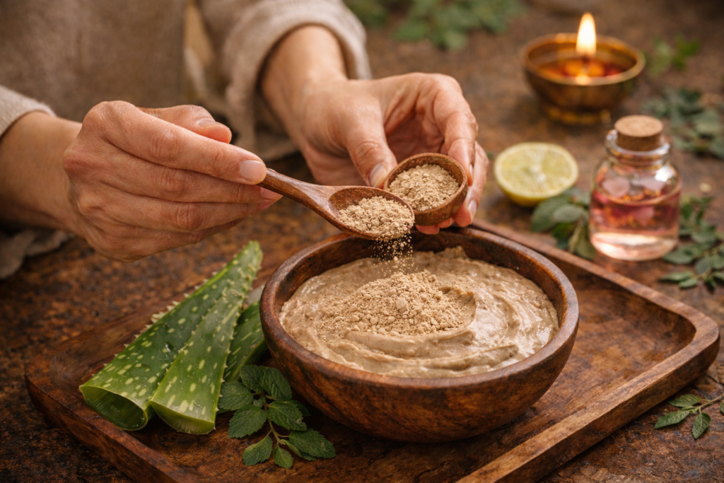 multani mitti face pack